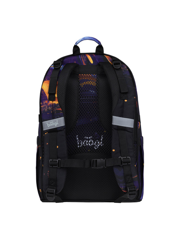 BAAGL  BAAGL KOMPLET 3 Skate Vibe: nahrbtnik, penal, športna torba GRS