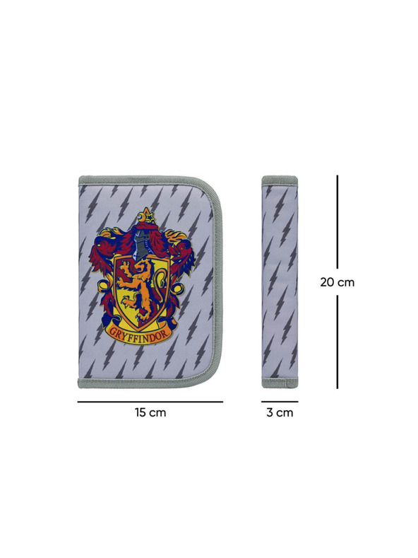 BAAGL  BAAGL KOMPLET 5 Zippy Harry Potter Nebelvír: aktovka, penal, nahrbtnik, mape, denarnica