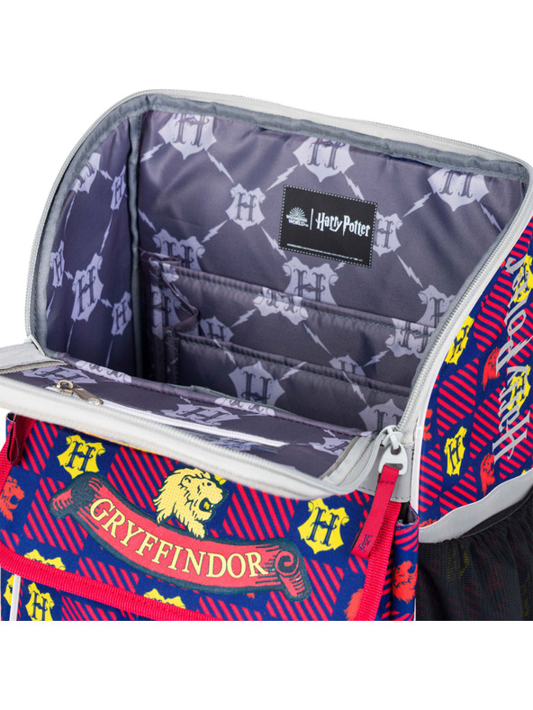 BAAGL  BAAGL KOMPLET 5 Zippy Harry Potter Nebelvír: aktovka, penal, nahrbtnik, mape, denarnica