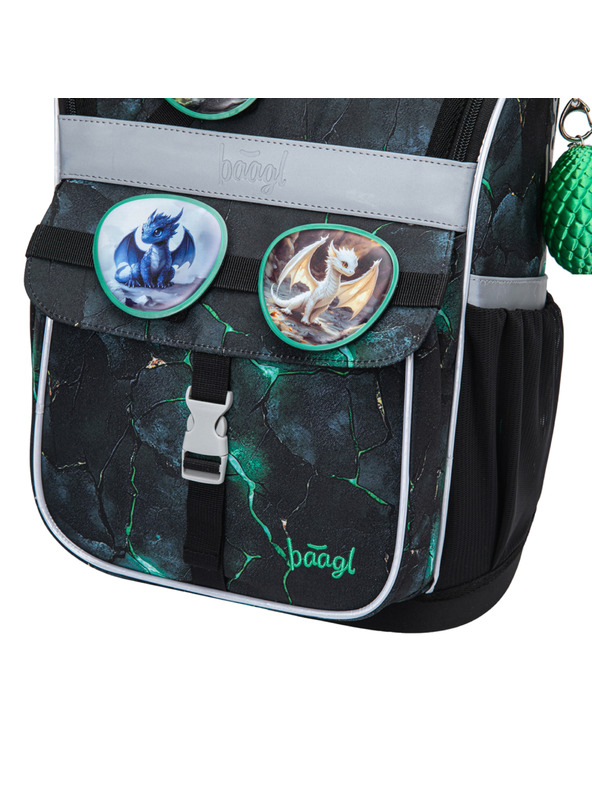 BAAGL  BAAGL Školska aktovka Zippy Draci