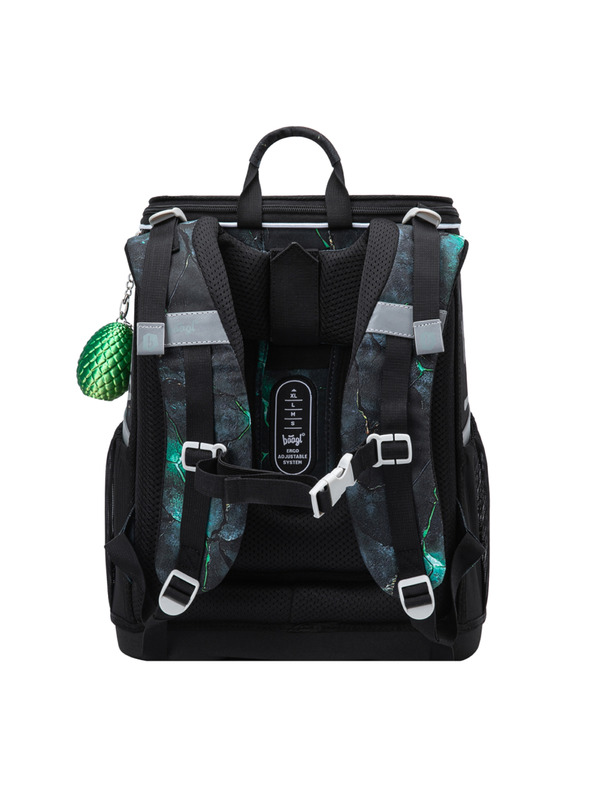 BAAGL  BAAGL KOMPLET 5 Zippy Draci: aktovka, penal, nahrbtnik, pregača, denarnica