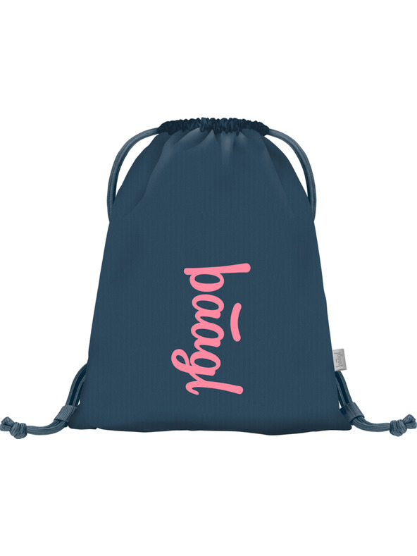 BAAGL  BAAGL SET 5 Core Logo rožnata: nahrbtnik, peresnica, vrečka, ledvinka, ovitek za prenosnik GRS