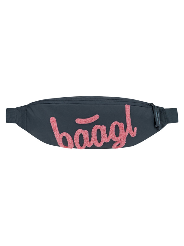 BAAGL  BAAGL SET 5 Core Logo rožnata: nahrbtnik, peresnica, vrečka, ledvinka, ovitek za prenosnik GRS