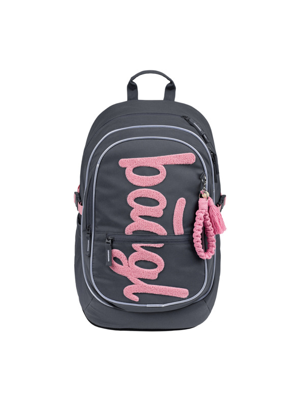 BAAGL  BAAGL SET 5 Core Logo rožnata: nahrbtnik, peresnica, vrečka, ledvinka, ovitek za prenosnik GRS