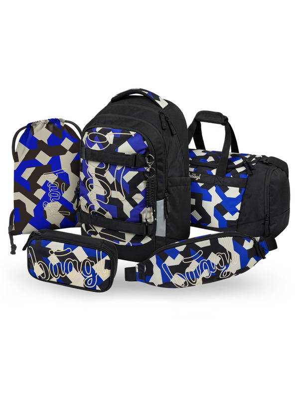 BAAGL  BAAGL SET 5 Skate Max Variety: nahrbtnik, peresnica, vrečka, športna torba, ledvinka GRS
