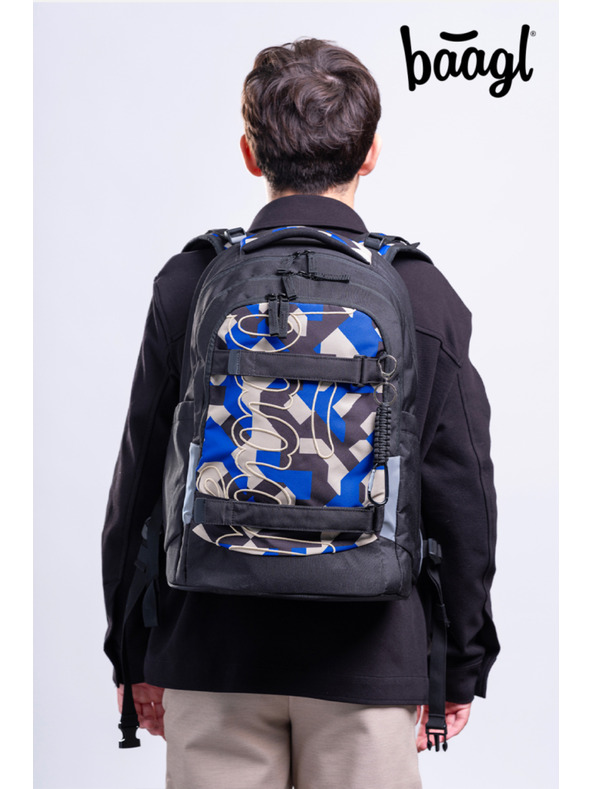 BAAGL  BAAGL Šolski nahrbtnik Skate Max Variety GRS