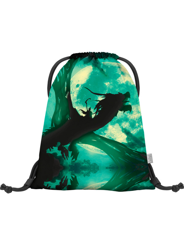 BAAGL  BAAGL 5 SET Ergo Zmaj: aktovka, peresnica, vrečka, mape, škatla