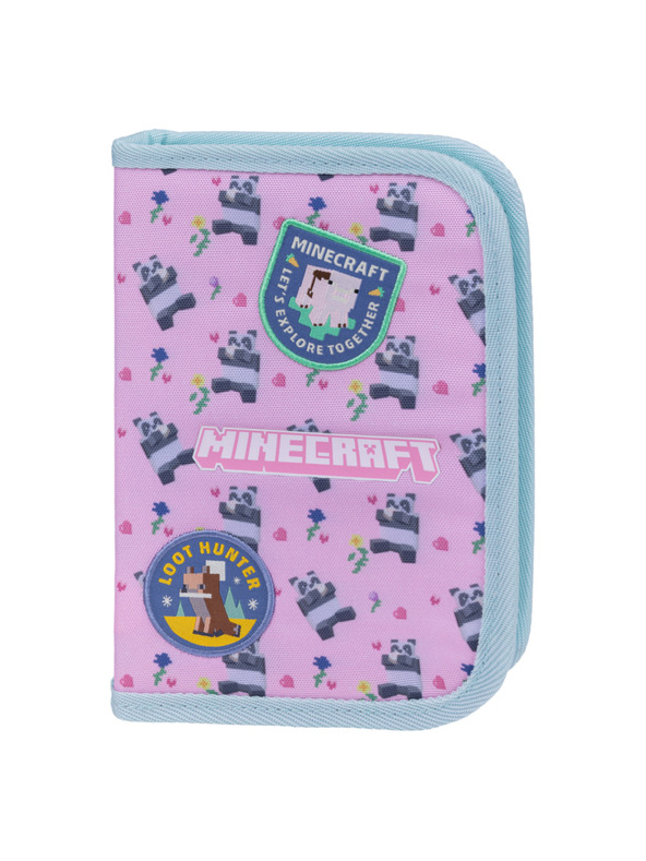 BAAGL  BAAGL SET 3 Airy Minecraft Panda: nahrbtnik, peresnica, vrečka