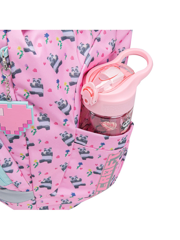 BAAGL  BAAGL SET 3 Airy Minecraft Panda: nahrbtnik, peresnica, vrečka