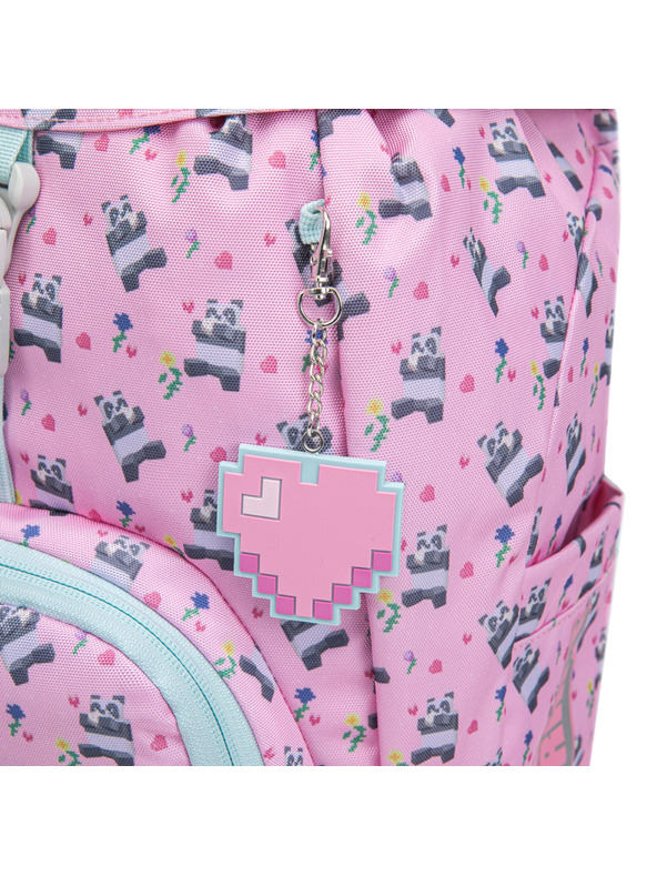 BAAGL  BAAGL SET 3 Airy Minecraft Panda: nahrbtnik, peresnica, vrečka