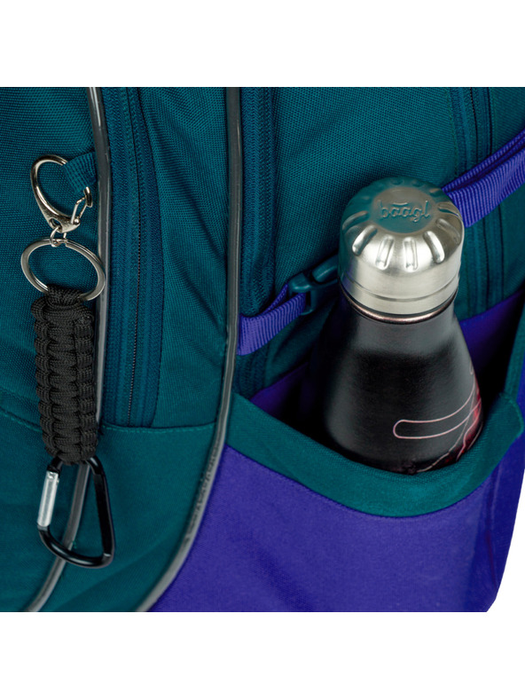 BAAGL  BAAGL SET 3 Core Logo moder: nahrbtnik, penal, vrečka GRS