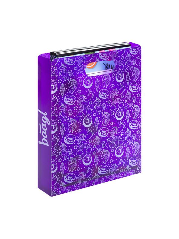 BAAGL  BAAGL Plastične mape za šolske zvezke Samorog