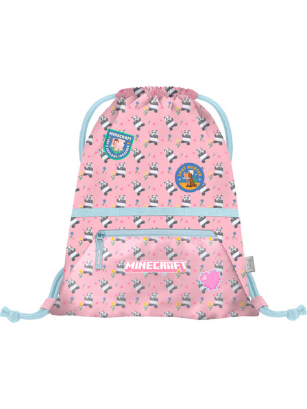 BAAGL  BAAGL Vrečka z žepom Minecraft Panda
