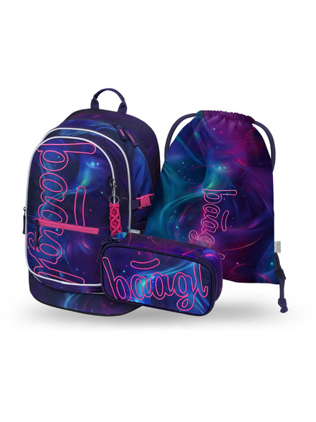 BAAGL  BAAGL SET 3 Core Nova: nahrbtnik, penal, vrečka GRS