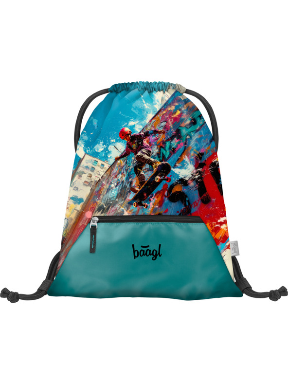 BAAGL  BAAGL Vrečka z žepom Skatepark