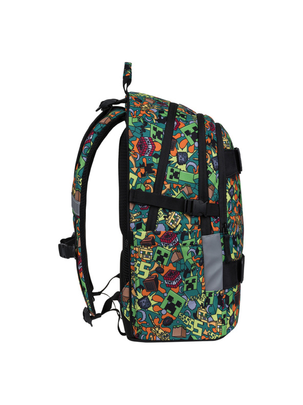 BAAGL  BAAGL Školski nahrbtnik Skate Minecraft Chaos
