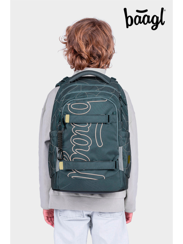 BAAGL  BAAGL SET 5 Skate Max Wave: nahrbtnik, penal, vrečka, športna torba, ledvinka GRS