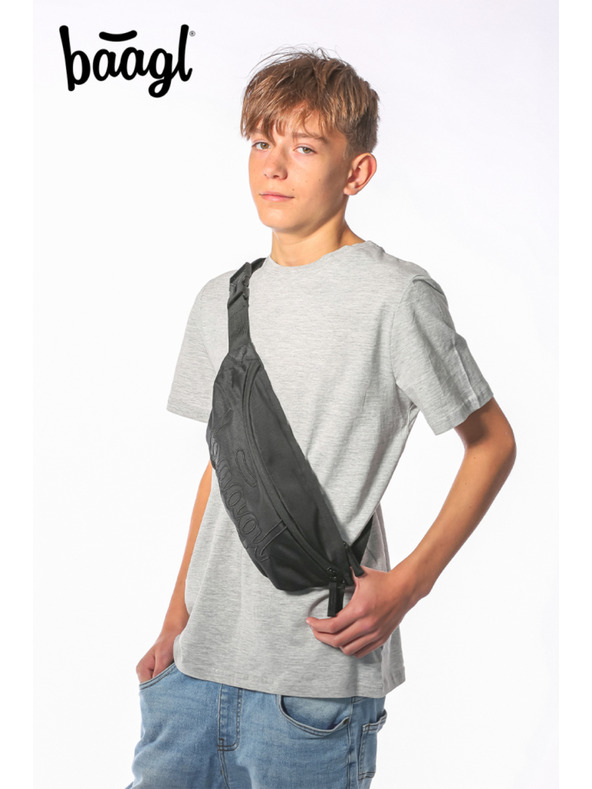 BAAGL  BAAGL SET 5 Skate Max Darkness: nahrbtnik, penal, vrečka, športna torba, ledvinka