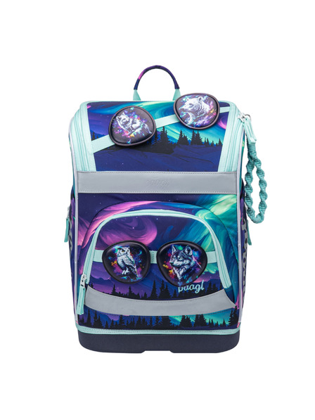 BAAGL  BAAGL Šolska aktovka Zippy Plus Aurora GRS