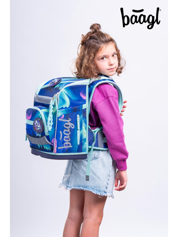 BAAGL  BAAGL Šolska aktovka Zippy Plus Aurora GRS