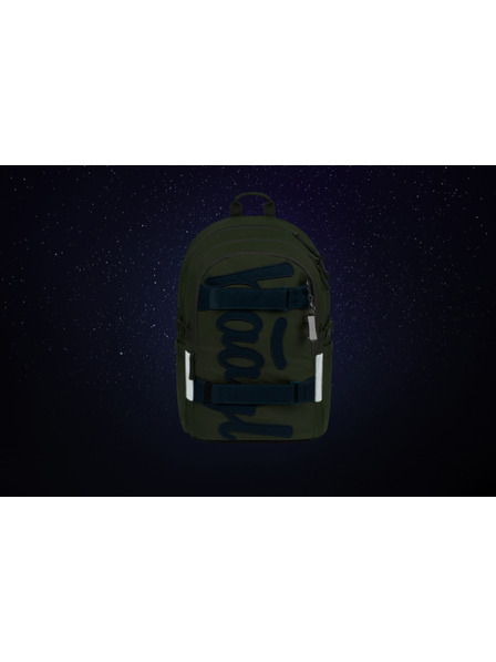 BAAGL  BAAGL Šolski nahrbtnik Skate Olive GRS