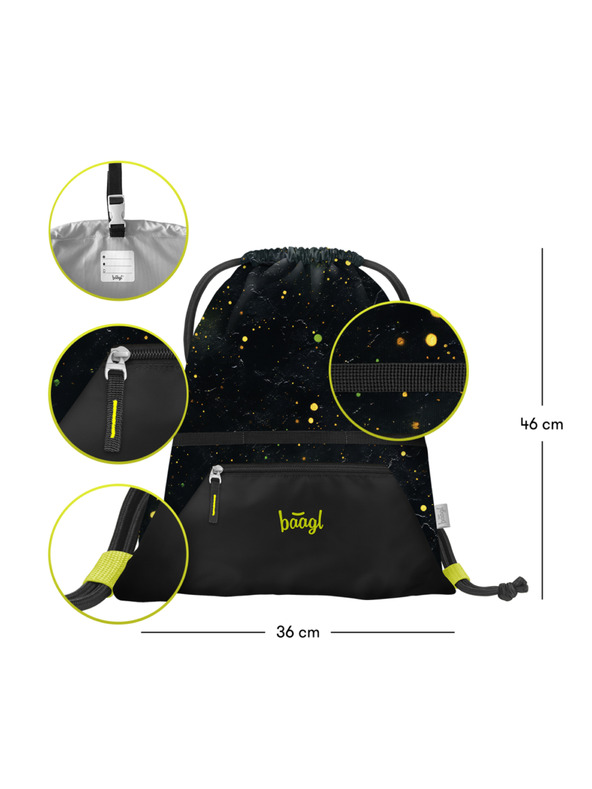 BAAGL  BAAGL Vrečka s žepom Traktor GRS