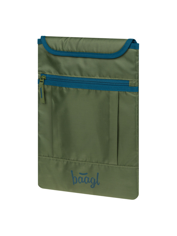 BAAGL  BAAGL SET 5 Skate Olive: nahrbtnik, peresnica, športna torba, ledvinka, ovoj na prenosni računalnik GRS