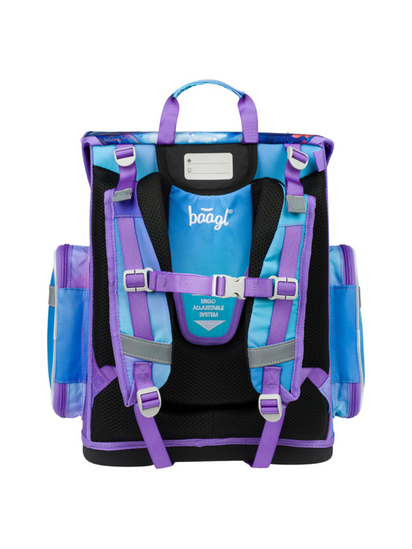 BAAGL  BAAGL SET 3 Ergo Axolotl: aktovka, peresnica, vrečka