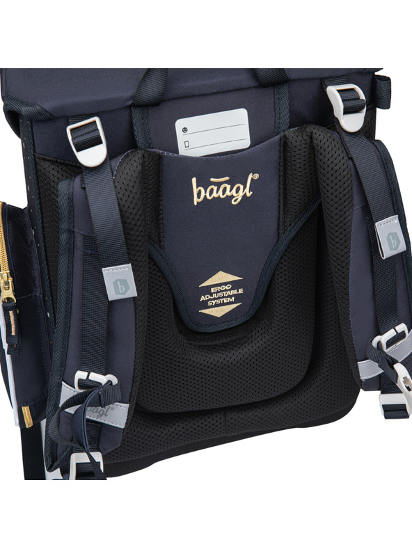 BAAGL  BAAGL Šolska aktovka Ergo Unicorn Gold