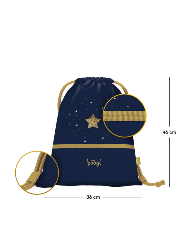 BAAGL  BAAGL Vrečka Unicorn Gold