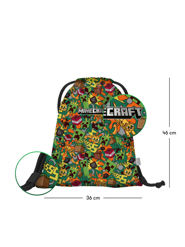 BAAGL  BAAGL Vrečka Minecraft Chaos