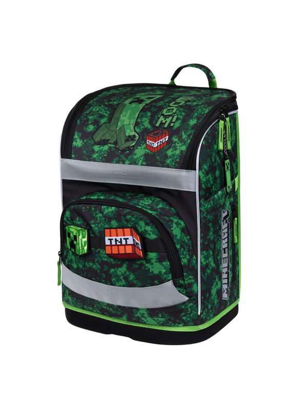 BAAGL  BAAGL Šolska aktovka Zippy Plus Minecraft Boom