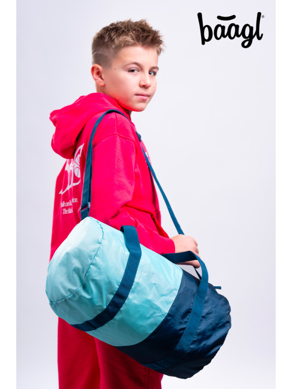 BAAGL  BAAGL SET 5 Skate Petrol: nahrbtnik, peresnica, športna torba, ledvinka, ovoj za prenosni računalnik GRS