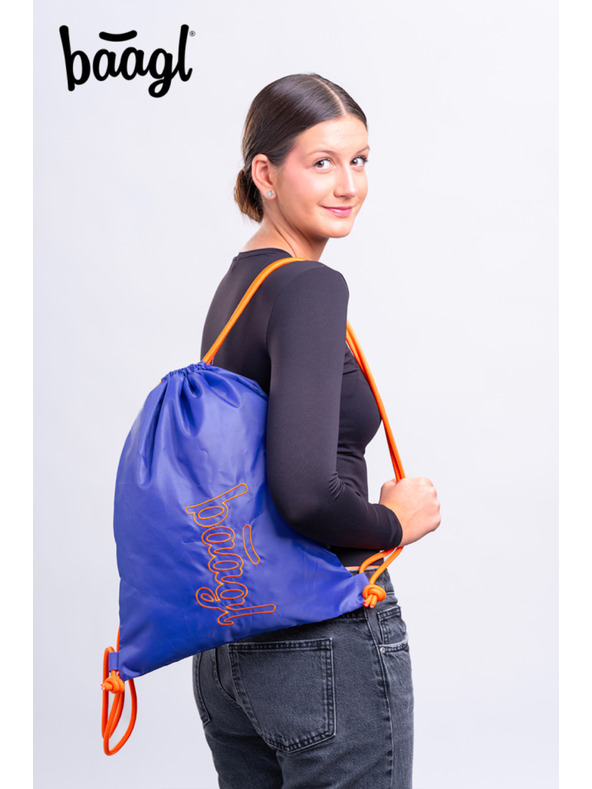 BAAGL  BAAGL SET 3 Skate Max Orange: nahrbtnik, peresnica, vrečka GRS