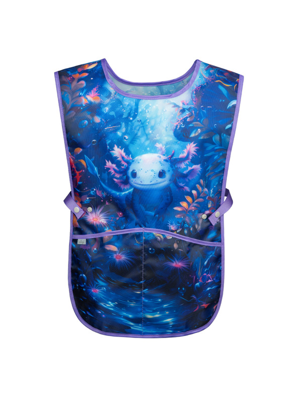 BAAGL  BAAGL SET 5 Ergo Axolotl: aktovka, peresnica, vrečka, predpasnik, denarnica