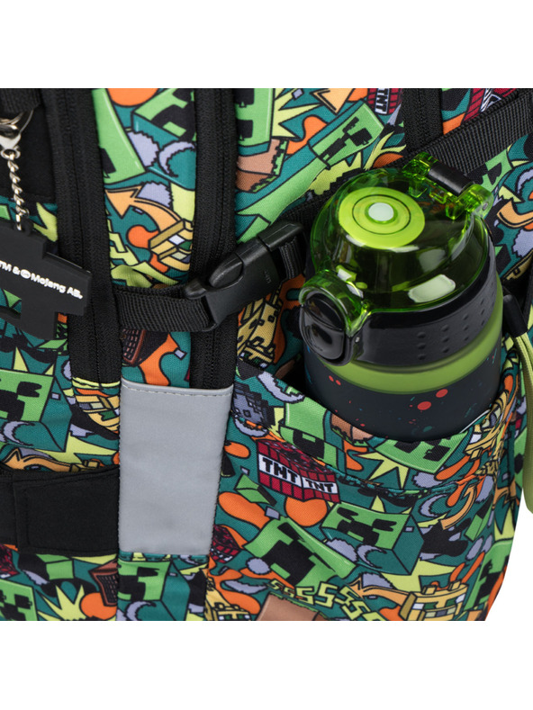 BAAGL  BAAGL SET 3 Skate Minecraft Chaos: nahrbtnik, peresnica, vrečka