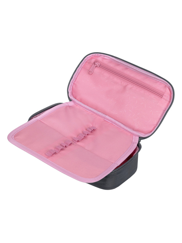 BAAGL  BAAGL Šolska peresnica etui Logo roza GRS