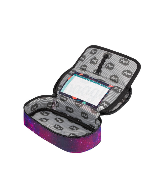 BAAGL  BAAGL SET 5 Skate Max Galaxy: nahrbtnik, peresnica, vrečka, sportna torba, ledvinka GRS