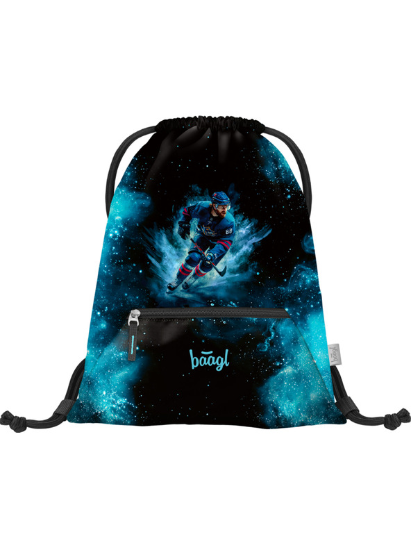 BAAGL  BAAGL SET 3 Zippy Hokej: aktovka, peresnica, vrečka