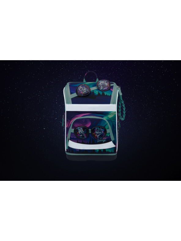 BAAGL  BAAGL SET 3 Zippy Plus Aurora: aktovka, peresnica, vrečka GRS