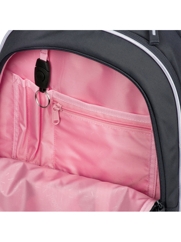 BAAGL  BAAGL Šolski nahrbtnik Core Logo roza GRS