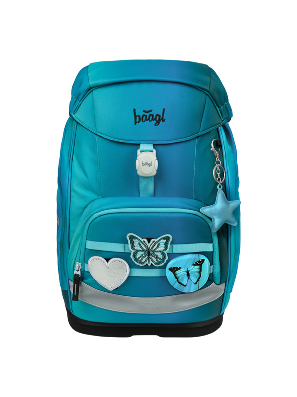 BAAGL  BAAGL SET 5 Airy Plus Butterfly: nahrbtnik, peresnica, vrečka, predpasnik, denarnica