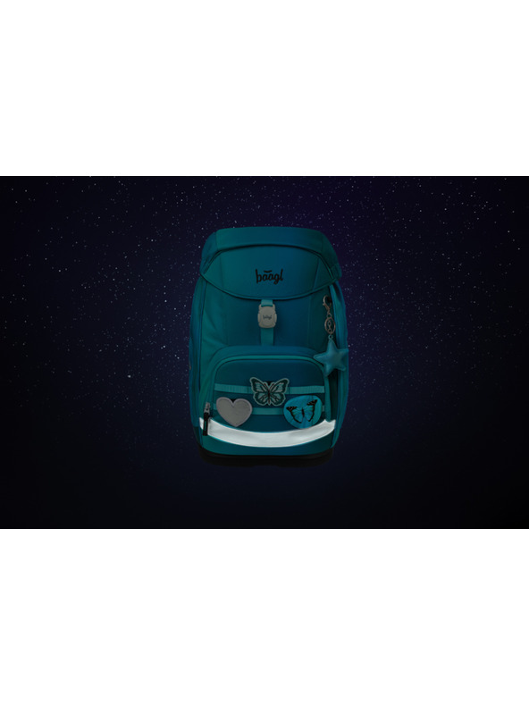 BAAGL  BAAGL SET 3 Airy Plus Butterfly: nahrbtnik, peresnica, vrečka