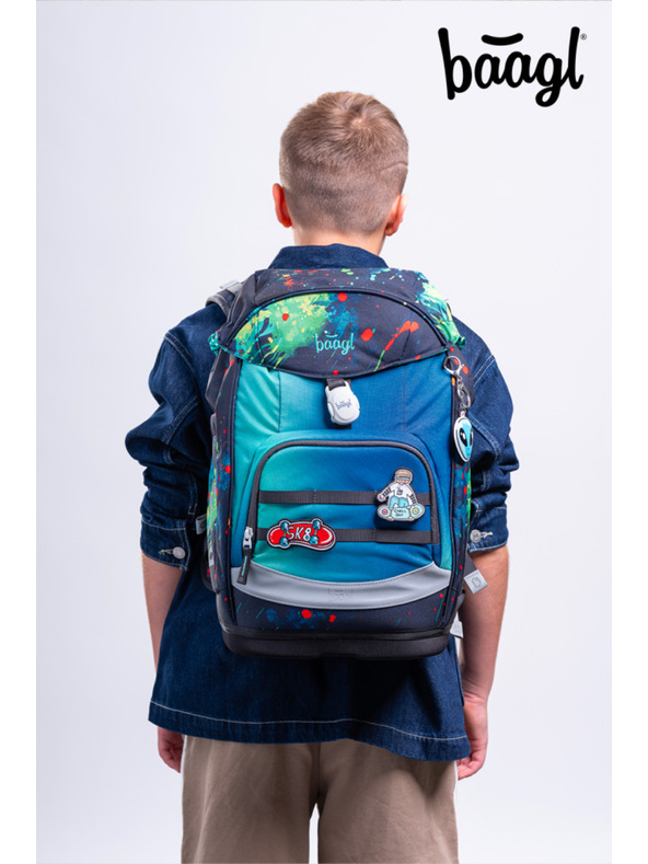 BAAGL  BAAGL SET 5 Airy Plus Chill: nahrbtnik, peresnica, vrečka, predpasnik, denarnica