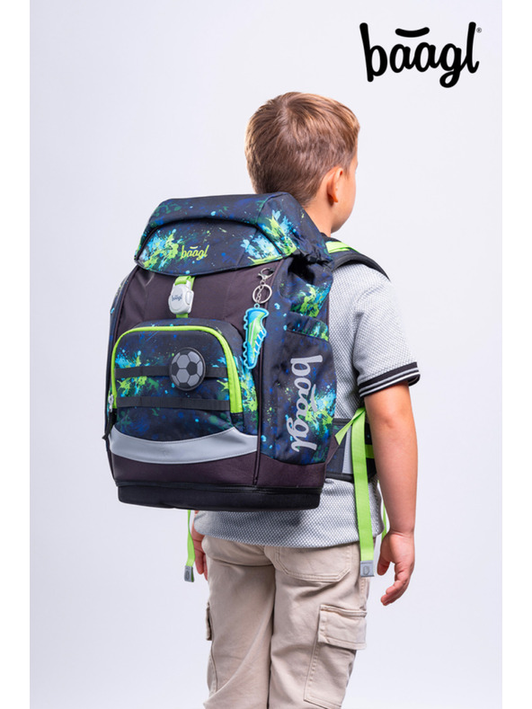 BAAGL  BAAGL SET 3 Airy Plus Nogomet: nahrbtnik, peresnica, vrečka