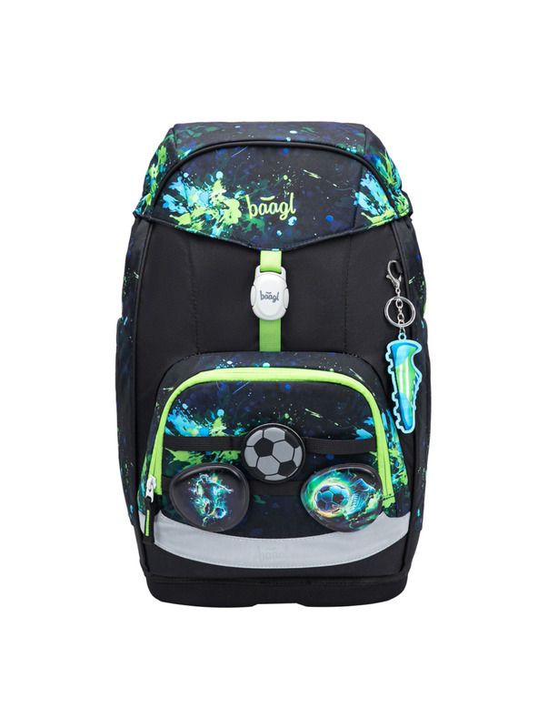 BAAGL  BAAGL SET 3 Airy Plus Nogomet: nahrbtnik, peresnica, vrečka