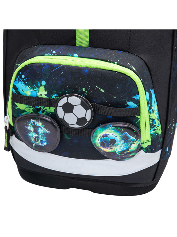 BAAGL  BAAGL SET 3 Airy Plus Nogomet: nahrbtnik, peresnica, vrečka