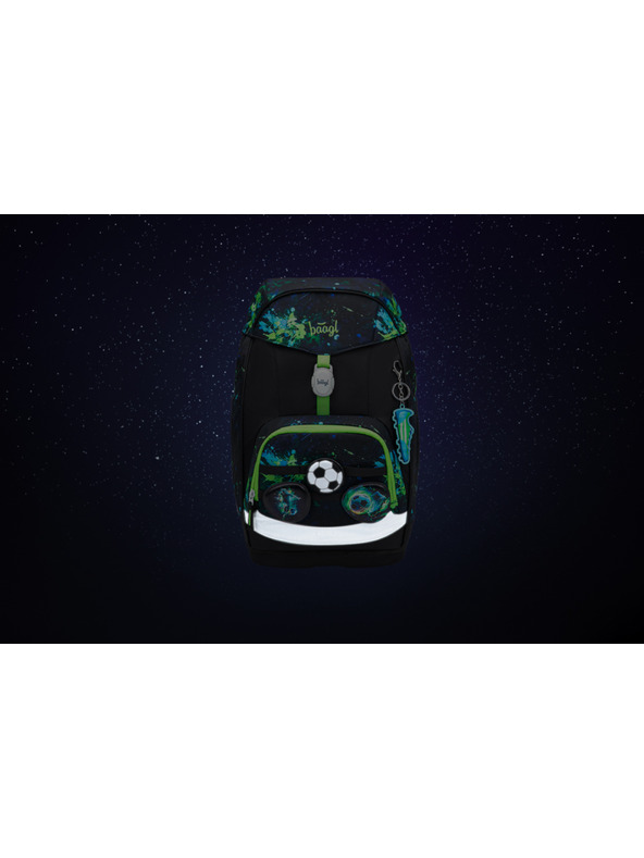 BAAGL  BAAGL SET 3 Airy Plus Nogomet: nahrbtnik, peresnica, vrečka