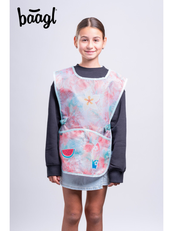 BAAGL  BAAGL SET 5 Airy Plus Sunset: nahrbtnik, peresnica, vrečka, predpasnik, denarnica