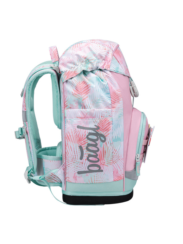 BAAGL  BAAGL SET 5 Airy Plus Sunset: nahrbtnik, peresnica, vrečka, predpasnik, denarnica